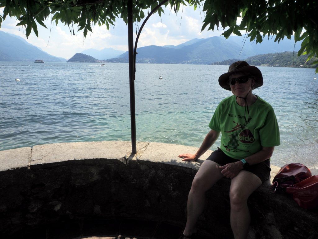 Jutta in Menaggio